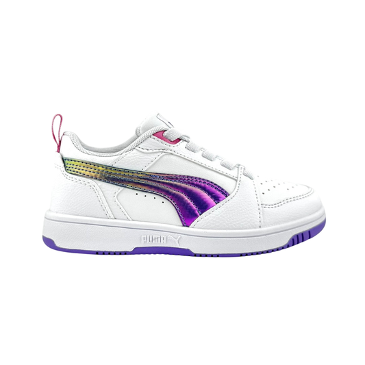 Tenis Niños Puma Rebound V6 LO Bouncy Estilo 399650 02 (17.0 -21.5)