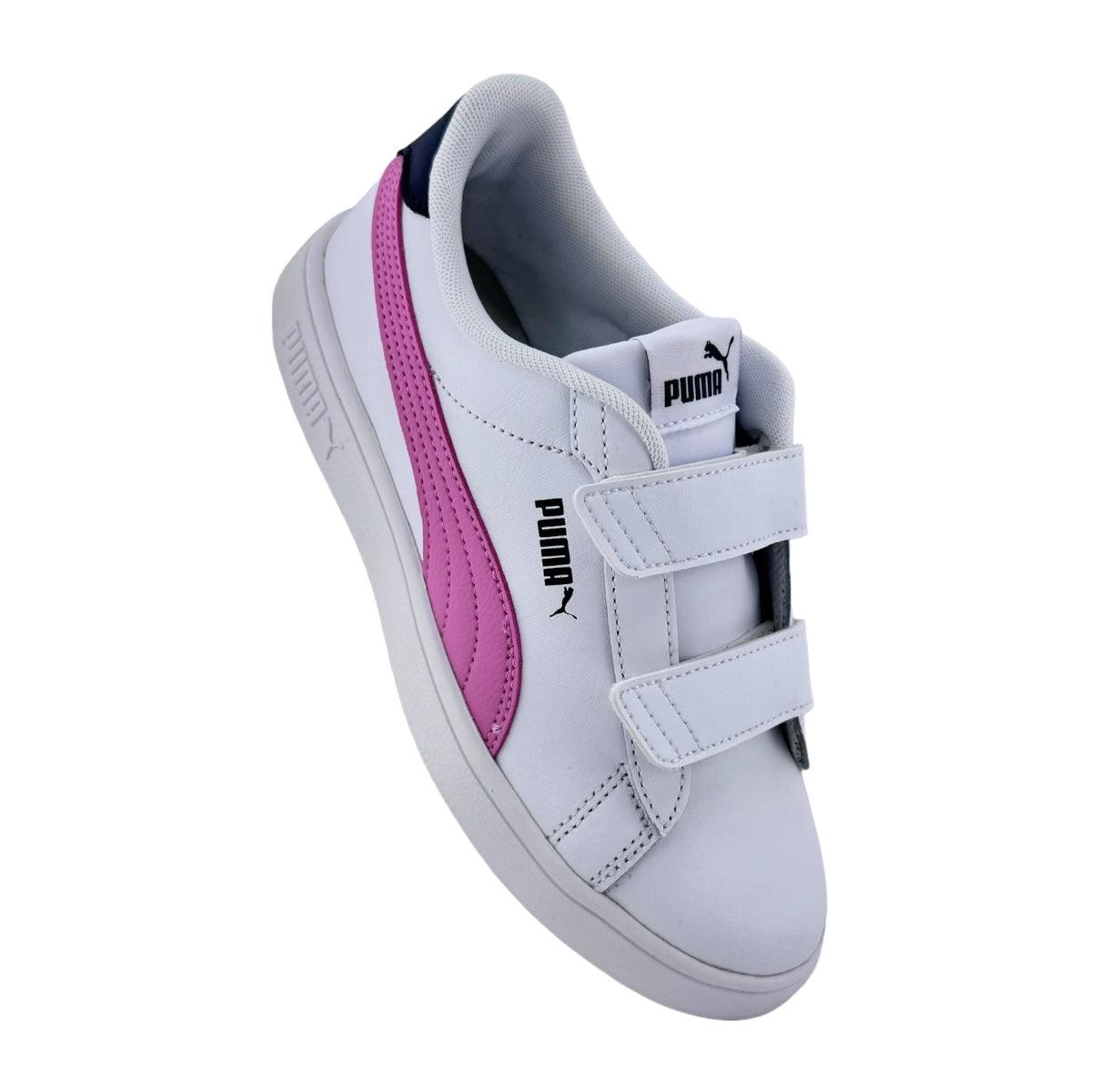 Tenis Niños Marca Puma Smash 3.0 L V Ps Estilo 392033 15 (15.0 -22.0) - Gava Sport